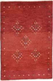 Gabbeh Tappeto 60x90 (Iran) Annodato A Mano
