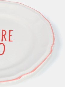 Sinsay - Piatto con scritta Amore Mio - rosso