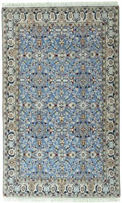 Nain Tappeto 210 x 130 Blu (Iran) Annodato A Mano
