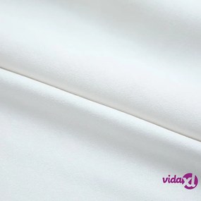 vidaXL Tende Oscuranti con Ganci 2 pz Avorio 140x175 cm