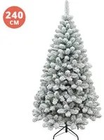 Albero Natale innevato 240 cm Alpino