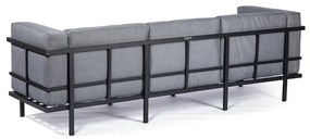 Divano da giardino a tre posti grigio grafite Bellisima - Bonami Selection