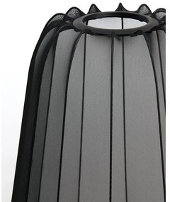 Lampada da terra nera (altezza 132 cm) Plumeria - Light &amp; Living