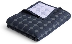 Mega Dot (Organic) Bedspread 260x260 Midnight Blue - Hay