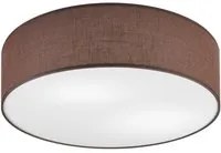 Lampada a Soffitto Vivian, Marrone, Plastica, 45x45x13 cm, EPIKASA