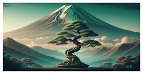 Quadro su tela – Pace sotto il monte Fuji