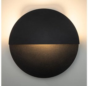 Applique a LED LUNA LED/7W/230V diametro 26 cm nero