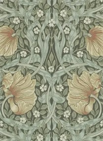 Morris & Co Carta da parati Pimpernel - Bayleaf/ Manilla