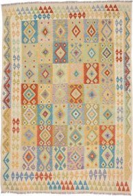 Kilim Tappeto 300 x 210 (Afghanistan) Annodato A Mano