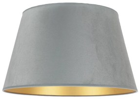 Duolla - Paralume per lampada da tavolo CONE M E27 diametro 28 cm grigio