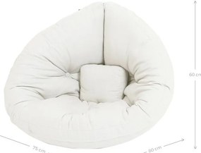 Poltrona arancione per bambini Mini Nido - Karup Design