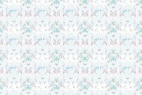 Carta da parati – Fiori vintage