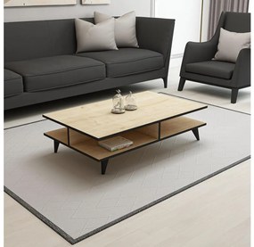 Tavolino DIAMOND marrone/nero