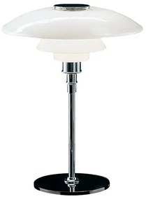 PH 4½-3½ Lampada da Tavolo High Lustre Chrome Plated - Louis Poulsen