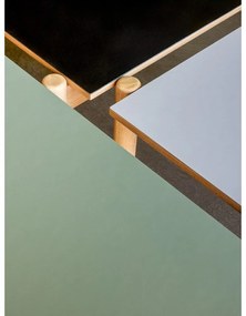 Tavolo da pranzo in rovere 107x190 cm Oblique - Hübsch