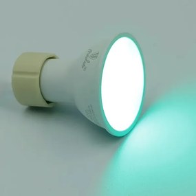 Lampadina LED RGBW dimmerabile GU10/4,5W/230V 2700-6500K Wi-Fi Tuya