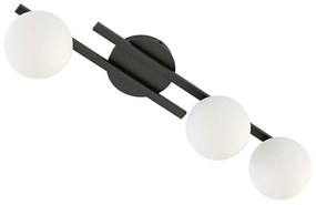 Lampada da soffitto in acciaio KAIRO 3 da interno 3xE14