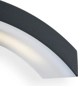 Brilagi - Lampada da parete LED esterna con sensore ARCELO LED/8W/230V IP54