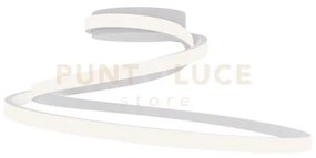 Plafoniera led coaster circolare bianca 40w 5440lm cct 3000k 4000k ...