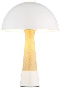 Globo 51570122 - Lampada da tavolo PAULIN 1xE27ILLU/40W/230V bianca