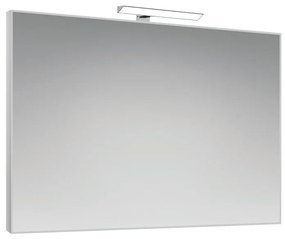 Specchio con illuminazione integrata bagno rettangolare Frame H 100 x P 22 cm