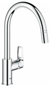 Rubinetto Monocomando Grohe StartLoop Forma a C Ottone