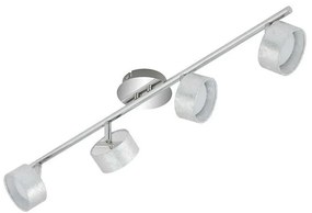 Briloner 2038-044 - Luce Spot a LED PRO 4xLED/5W/230V