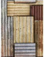 Mindthegap Carta da parati Rusty Tin - WP20242