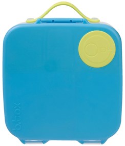 Box porta merenda grande – blu/verde