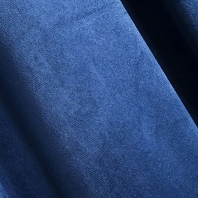 Tenda in velluto blu monocolore 300 cm
