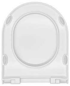 Copriwater slim softclose compatibile Vitra Integra round termoindurente bianco