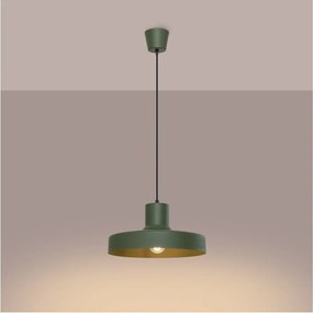 Lampadario verde ø 35 cm Vito – Sollux