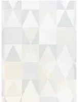 Majvillan Carta da parati Alice - Soft Grey/ Light Beige/ Cream White