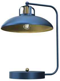 Lampada da tavolo FELIX 1xE27/60W/230V blu