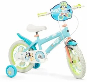 Bicicletta per Bambini Bluey 14" Azzurro Verde