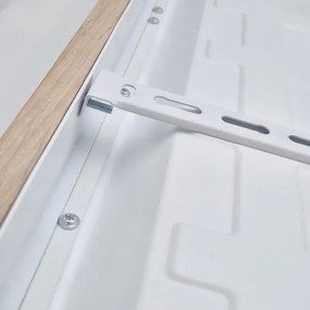 Brilagi - Lampada da bagno LED WOODY FRAME LED/40W/230V 60x60 cm IP44 rovere