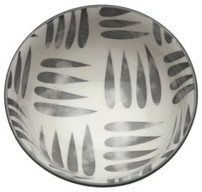 Ciotola Versa Grigio Ceramica Porcellana 15,5 x 7 x 15,5 cm