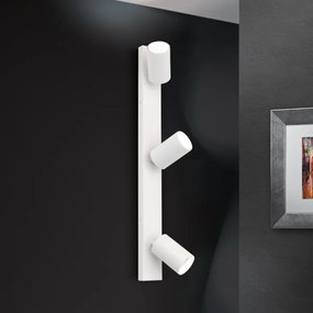 Orion - Lampada da parete direzionabile SEAN 3xGU10/13W/230V bianca