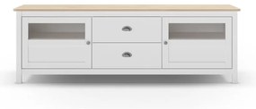 Mobile TV in pino bianco 180x59 cm Misti - Marckeric