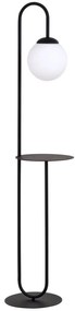 Lampada da terra in acciaio BARI LP1 E14 da interno