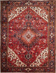 Heriz Tappeto persiano 300x230 Rosso (Iran) Annodato A Mano