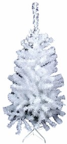 Albero di Natale Bianco PVC Metallo Polietilene 70 x 70 x 120 cm