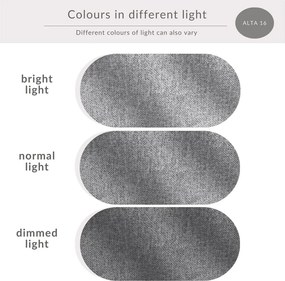 Letto boxspring grigio con spazio contenitivo 200x200 cm Blend - Maison de Rêve