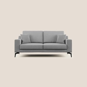 Prestige divano moderno in microfibra smacchiabile T11 grigio 146 cm