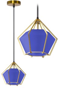 Lampada Da Soffitto Pensile Diamante Blu APP452-1CP