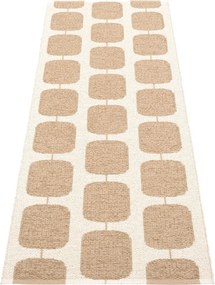 Passatoia da interno/esterno beige/color crema 70x200 cm Sten Light Nougat – Pappelina