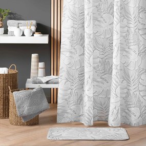 Tappetino per il bagno grigio chiaro 45x75 cm Amber – douceur d'intérieur