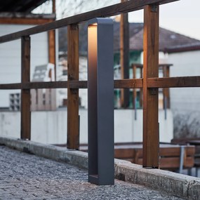 Lindby Emima lampione LED di alluminio 100 cm