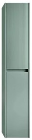 Colonna per mobile bagno Niwa 2 ante P 27 x L 30 x H 160 cm laccato opaco verde timo