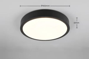 Trio - Plafoniera dimmerabile LED ISEO LED/24W/230V 3000K Ø 40 cm nero